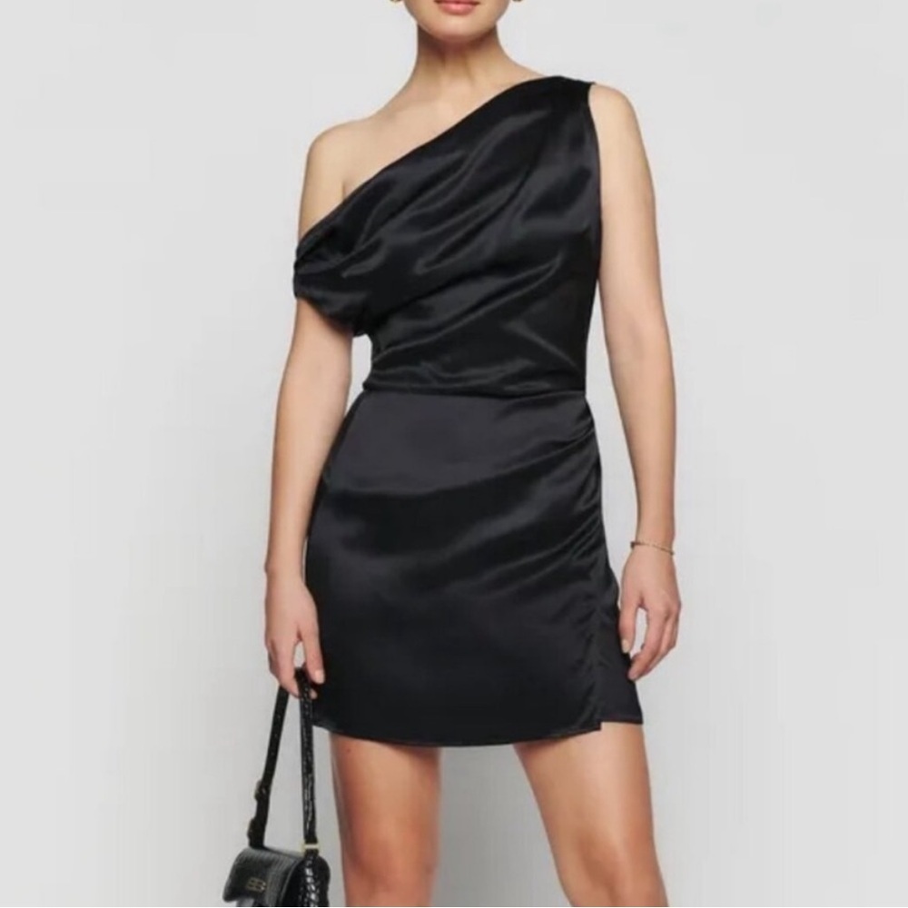 Reformation Alanis Silk Mini Dress Size 6